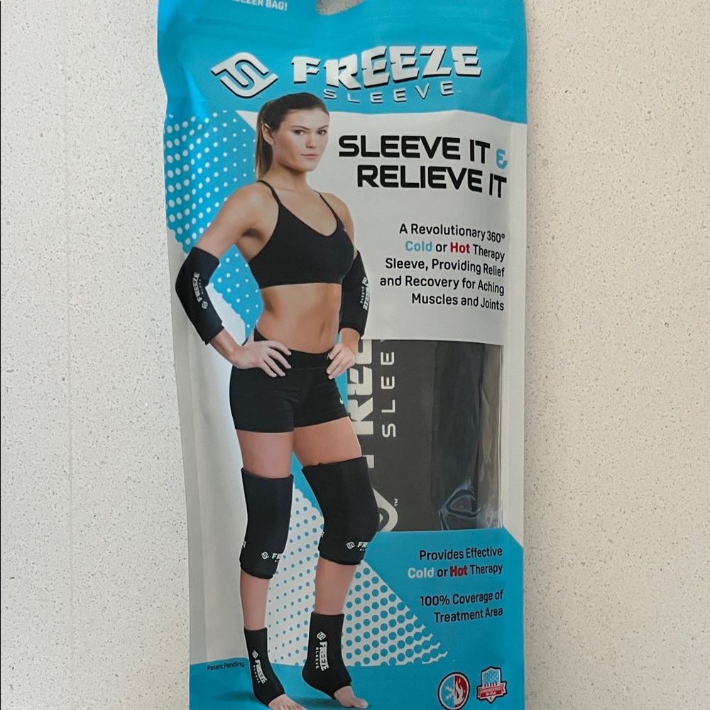Freeze Sleeve Black Therapy Sleeve